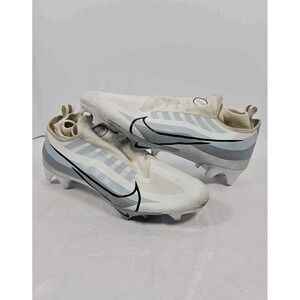 Nike Vapor Edge Pro 360 Mens Football Cleats White Silver DQ3670-102 Size 13